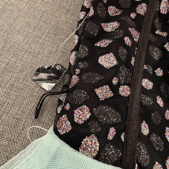 NEW! Nights By Teeze me Mini Dress Prom, Party Cocktail Strapless Size3 Sequined - Picture 13 of 14